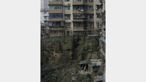 아파트 아래 머리 잘린 거대 불상…수십년 까맣게 모른 중국