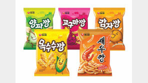 깡 스낵 5종 연매출 1000억 돌파