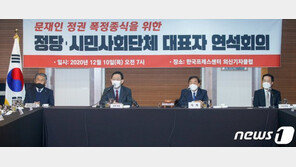 홍준표 “비상시국연대, 태극기 부대 아냐…1월부터 전국순회 反文투쟁 ”