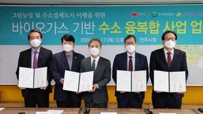 한국수력원자력, 국내 최초 바이오가스 기반 수소 융복합 사업 추진