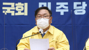 김태년 “백신 확보 보선에 맞췄다고?…사회 불신조장 안돼”