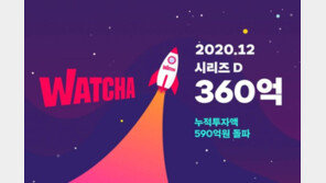 [주간투자동향] 왓챠, 360억 원 규모로 시리즈D 투자 마무리