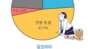 기업 47.7% “내년 연봉 동결할 것”…“인상” 23.9%, “삭감” 4.5%