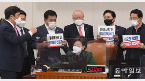 與 “변창흠, 그렇게 나쁜 사람은 아냐” 밀어붙여… 野 “의회 독재” 반발