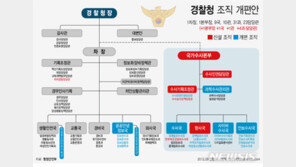 ‘매머드’ 경찰, 수사강화 직제개편…고위직 확 늘린다