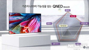 LG전자, ‘한단계 업된 LCD’ QNED TV공개