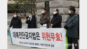 北인권단체들 “대북전단금지법은 위헌” 헌소 제기