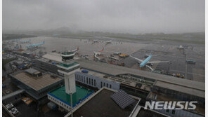 대설·강풍특보 제주공항 39편 지연·결항…주요 도로 통제