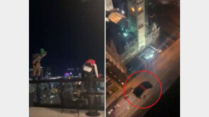 비틀대던 두 남성, 호텔 25층서 연달아 낙하 ‘아찔’…알고보니