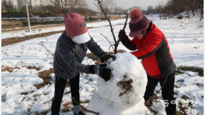 즐거운 눈사람 만들기