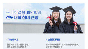 조기취업형 계약학과 신입생 정시모집…8개 대학 28개 학과 총 961명
