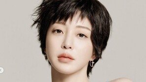 한예슬, 동안미모 돋보이는 쇼트 커트 변신 “가발이에요”