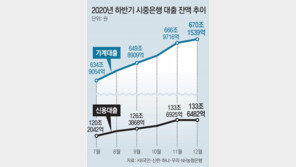 신용대출 작년 24조 급증… 정부-韓銀 ‘부실’ 공개경고