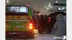 하얗게 질린 서울…“폭설 늑장대처에 출퇴근 지옥” 분노
