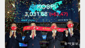 코스피, 종가 기준 첫 3000 돌파… 3031.68 마감
