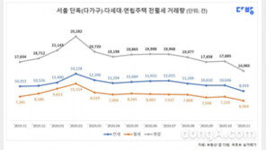 서울 투·스리룸 전·월세 급감… 소형 아파트 수요 빌라로