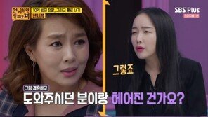 ‘언니한텐 말해도 돼’ 낸시랭 “억대 빚으로 월세 11개월 밀렸던 적도”