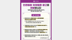 결혼 광고에 ‘얼굴·키·몸무게’ 표시하면 처벌