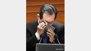 정세균 ‘자영업자 고통’ 지적에 울먹…“얼마나 힘들까”