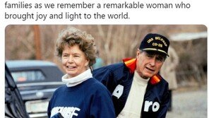 아버지 부시 대통령 누나, 코로나로 사망…향년 94세