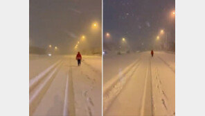 눈보라 뚫고 22km ‘뚜벅뚜벅’…의료진 사명감에 ‘감동’