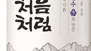 홈술은 술술 넘어가게… 더 순해진 ‘처음처럼’