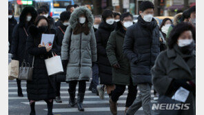 [날씨] ‘북극 한파’ 12일 낮부터 풀린다…초미세먼지 나쁨