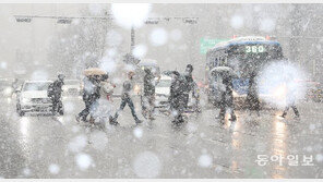 서울·경기·인천·충남 일부, ‘대설주의보’…강한 눈, 1~2시간 지속