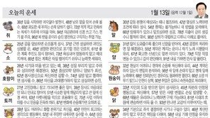 [오늘의 운세/1월 13일]