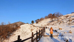 눈 덮인 계양산