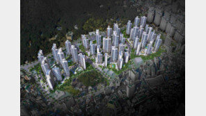 부산 온천동 4043채 매머드급 단지