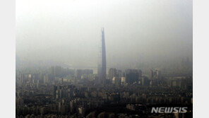 추위 주춤에 불청객 황사 상륙…전국 ‘잿빛하늘’