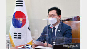 송영길 “국가·임대인, 상가 임대료 25%씩 50% 분담 제안”