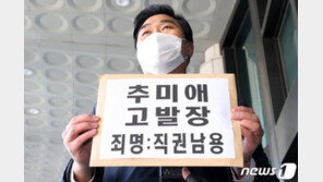 ‘尹징계 추미애 직권남용’ 수사 본격화…檢, 내주 고발인 조사