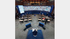 [청계천 옆 사진관]한번도 경험해보지 못한 언택트 기자회견…어떤 모습?