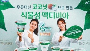 비건 인증 요거트 출시