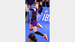 ‘도깨비 서브’ 김미연, 선두질주 숨은 공신