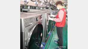 한국 세탁기, 美 컨슈머리포트 평가서 1위 휩쓸어