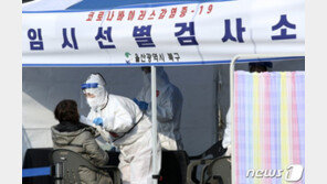 신규확진 401명, 이틀째 400명대 초반…지역발생 380명