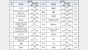 작년 해외주식 결제액 355兆 ‘역대 최대’…1위는 테슬라