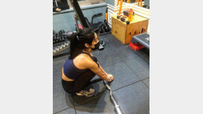 “요즘 벌크업 중” 유이, 건강미 넘치는 근황 공개