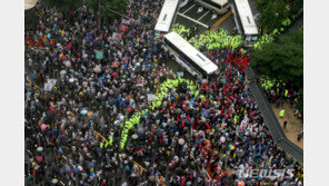 광복절 집회 다녀온 뒤 진단검사 거부한 목사 벌금형