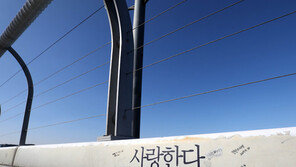 한강대교 ‘자살예방문구’ 사라질까 남을까…존치 검토