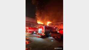 인천 송풍기 제조공장서 불…“인명피해 없어”