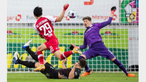 넉달만에 선발 출장 정우영, 역전 결승골 폭발