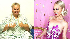 XXXL 입던 여성…90kg 감량→바비인형 몸매 탈바꿈