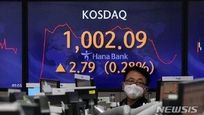 ‘천스닥’ 고지 올라 선 코스닥…닷컴버블 후 20여년 만