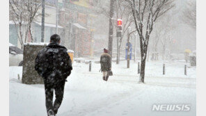 28일 태풍급 바람에 큰 눈까지…‘냉동실 추위’ 예상