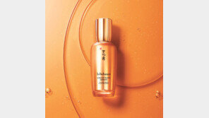 인삼 생명력을 그대로 담아… 피부 탄력충전 에센스