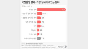 文대통령 국정지지율 46%…‘방역 잘해’ 41%·‘부동산 못해’ 49%
